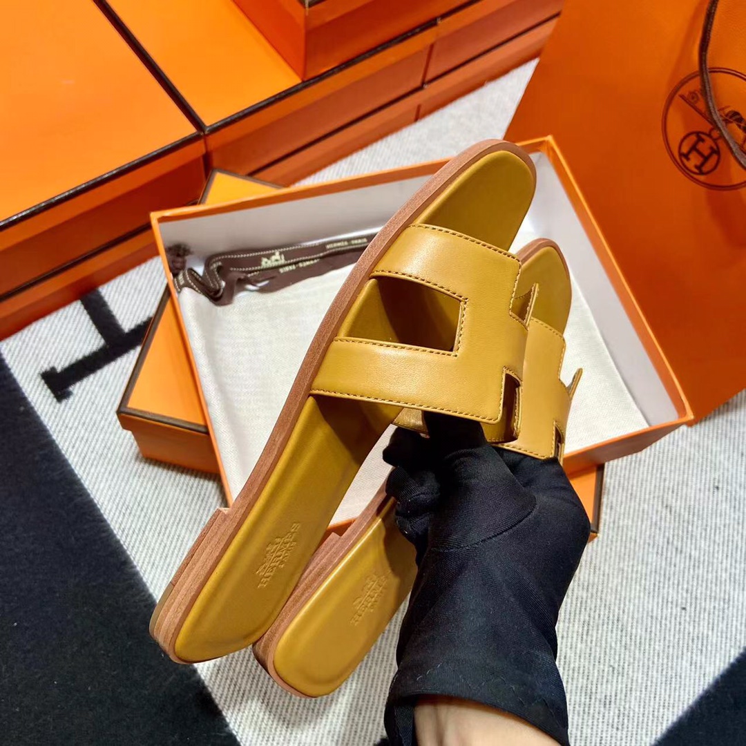 에르메스 올수공 오란 슬리퍼 샌들 스위프트 21